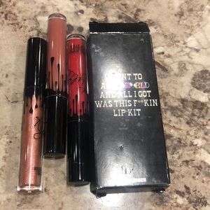 Kylie astroworld Lip kit like new only tried on